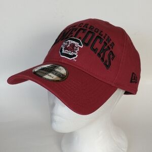 NEW New Era Gamecocks Logo Burgundy Men's Hat. (One Size)